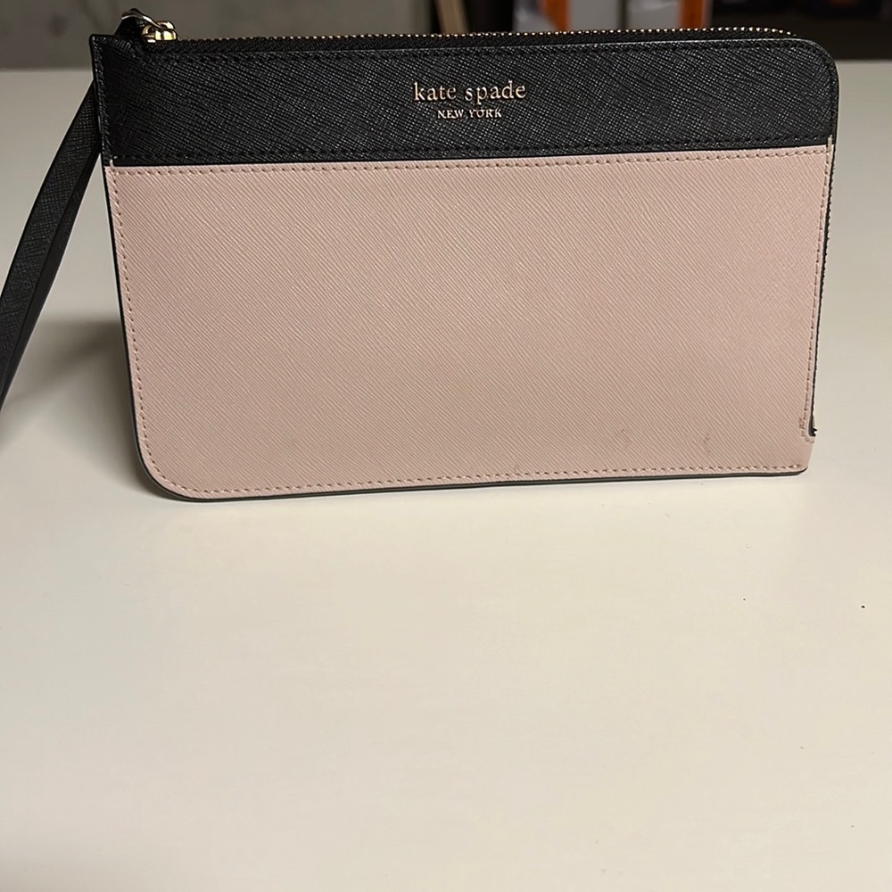 Kate Spade two tone wristlet